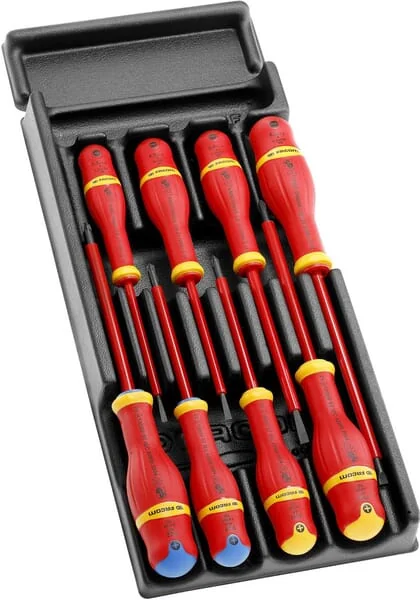 Facom - MODAT1VE - Module Screwdrivers VDE 8 Pcs.