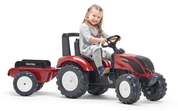 Falk - F4000AB - Valtra Tractor With Trailer