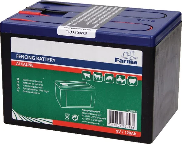 Farma - 702004FA - Alkaline Battery 9V 120Ah