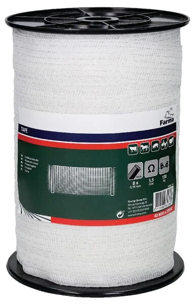 Farma - 704009FA - 40mm 200m Tape, 8 x 0.15mm Stainless Steel Wire