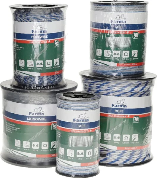 Farma - 704015FA - Transparent Wire 1000 m, 2 x 0.5 mm