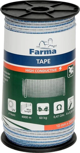 Farma - 704018FA - High Conductive Tape 10 mm x 200 m 4x0.30 mm