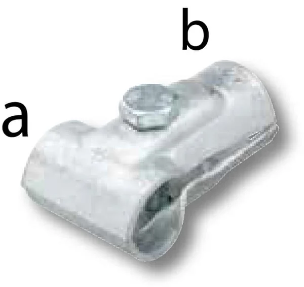 Farma - 8030201122FA - Farma T-Saddle Clamp 1½"x2" Open