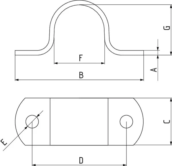 Farma - 8030652FA - Connecting Clamp Galvanized 2"