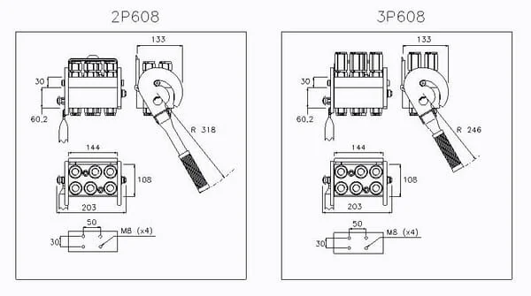 Faster - 2P608612GMC - Faster Body Male DN12-6x1/2 BSP