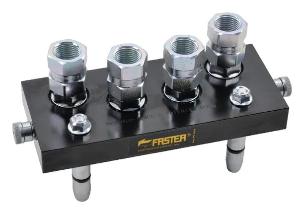 Faster - 2PS06412GMC - Multifaster Coupling DN10-4 x 1/2" BSPP Mobile Part