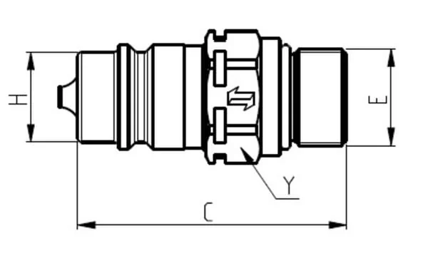 Faster - CNV0671815M - Quick Release Coupling