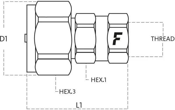 Faster - CVC0802215M - Coupling Sleeve