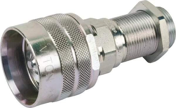 Faster - CVV0862415M - Threaded Coupling, 1/2" Male - M24x1.5 16S Male Bulkhead