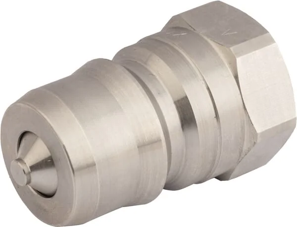 Faster - HNV12GASM2V - Faster Push-In Nipple Stainless Steel 1/2" BSP-Viton