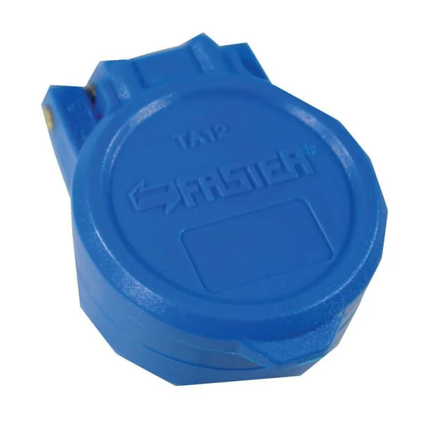Faster - TA12 - Automatic Dust Cap 1/2" Blue