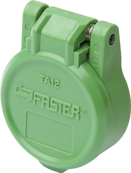 Faster - TA12V - Automatic Dust Cap 1/2" Green