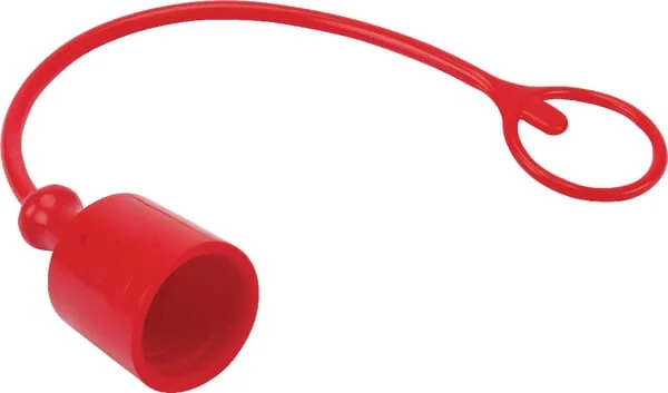 Faster - TFA34R - Dust Cap PVC Male Red