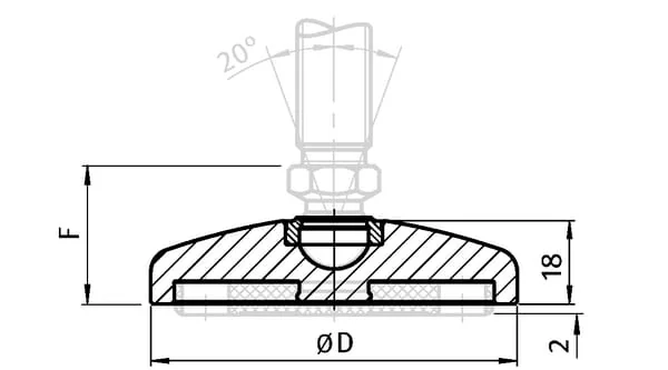 Fath - LEV3060EG - Foot Plate, Stainless Steel
