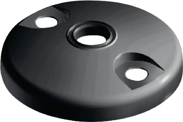 Fath - LEV3100ZBSG - Foot Plate, C. Zinc with Holes
