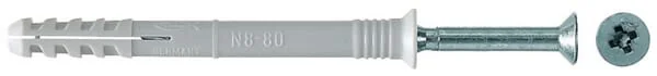 Fischer - 50356 - Hammerfix N8x60/20 S Galvanized 50x