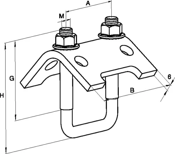 Fischer - 504366 - Beam Clamp TKR 82 20x