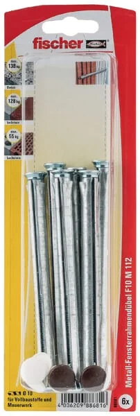 Fischer - F10M112K - Window Frame Plug With Cap 6