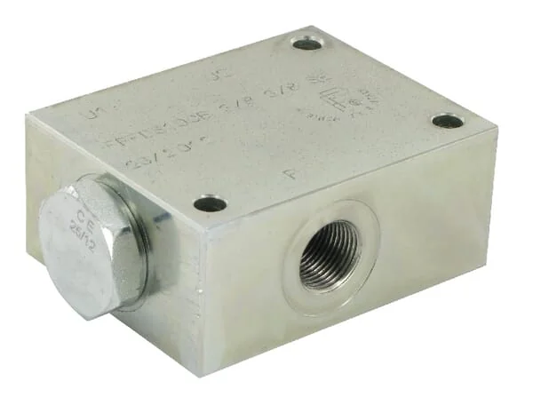 FluidPress - FPFDS10CB38E38ST - Flow Divider 5-10 l 3/8 Steel