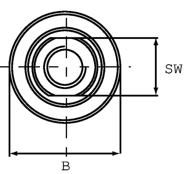 FluidPress - FPMU03001 - Throttle Check Valve S-04-D-1/4"
