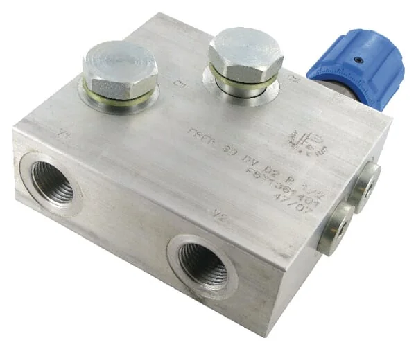 FluidPress - FPRF90DVD32R12OMS - Flow Control For OMS 3 Way