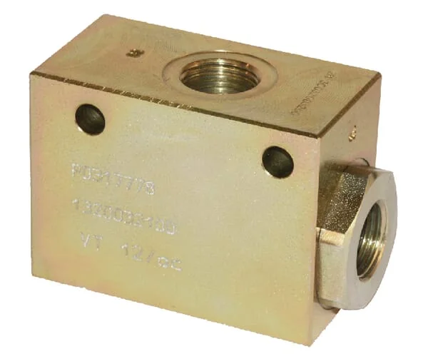 FluidPress - VT10001 - Shuttle Valve S-08 1/2" BSP