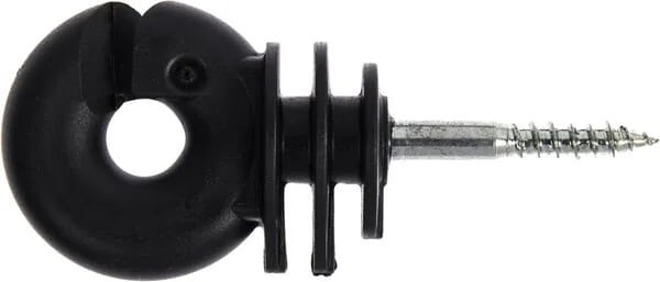 Gallagher - 004089GAL - Ring Insulator Black 25 Pieces Gallagher