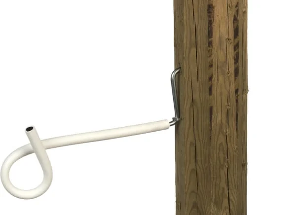 Gallagher - 010981GAL - Offset Pigtail Insulator White 10 Pieces Gallagher