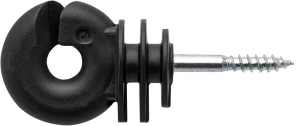 Gallagher - 011193GAL - Insulator Black 250 Pieces Gallagher