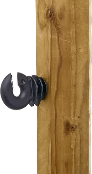 Gallagher - 011193GAL - Insulator Black 250 Pieces Gallagher