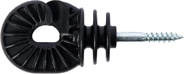 Gallagher - 011209GAL - Insulator Black 250 Pieces Gallagher