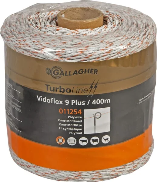 Gallagher - 011254GAL - Vidoflex 9 TurboLine Plus 400 m