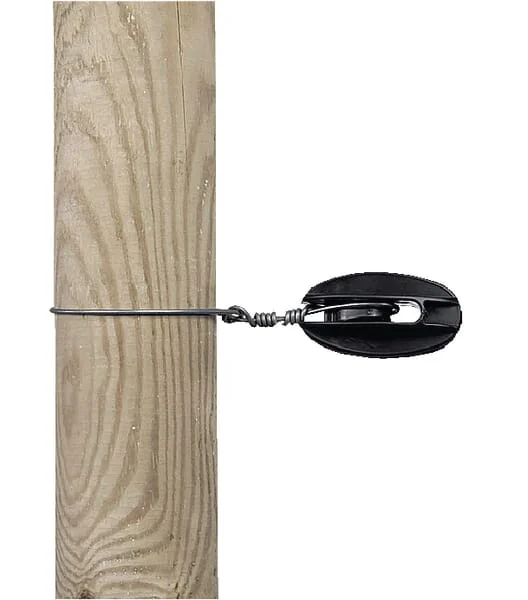 Gallagher - 012015GAL - Insulator Black 100 Pieces Gallagher