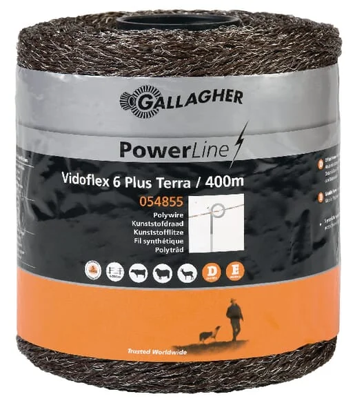 Gallagher - 054855GAL - Vidoflex 6 Terra 400 M