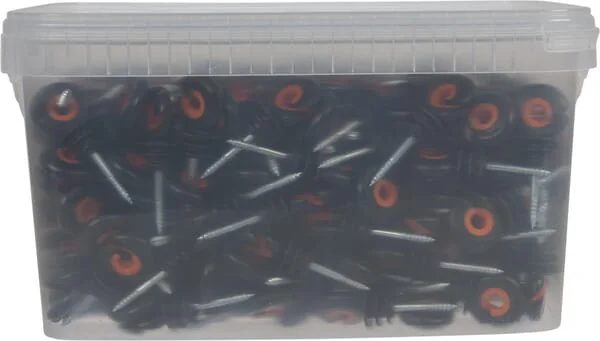 Gallagher - 060788GAL - Insulator Black 250 Pieces Gallagher