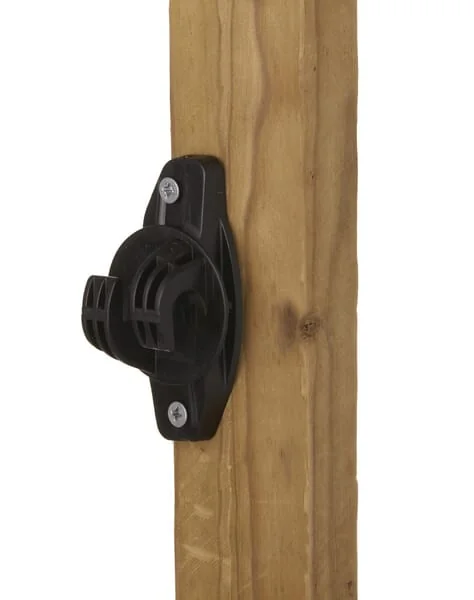 Gallagher - 067605GAL - Insulator Black 25 Pieces Gallagher