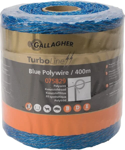 Gallagher - 075829GAL - Scare Cord Blue 400m