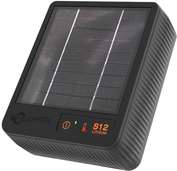 Gallagher - 349015GAL - Electric Fence Energiser, Solar S12