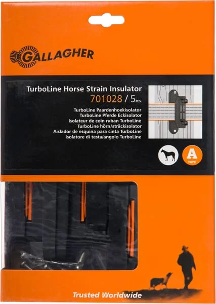 Gallagher - 701028GAL - Fencing Insulator Corner Turboline Horse P=5