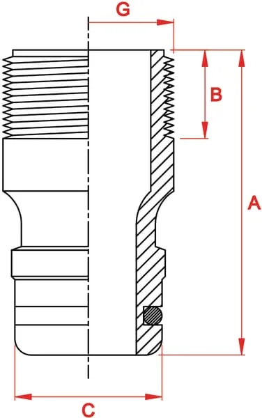 Gardena - GA2920 - Male Quick Coupling 1/4"