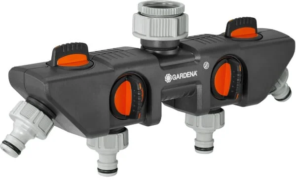 Gardena - GA8194 - Gardena 4-Way Water Distributor 1/2"-3/4"