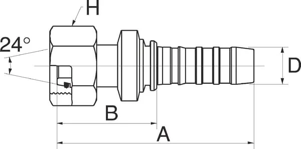 Gates - 12GS20FDHORX - Gates Column DN20-M30x2