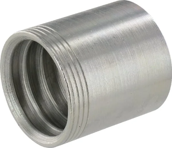 Gates - 16GS1F4 - Compression Sleeve Diameter 52.6x56.4mm DN25 White Zinc Passivated Gates