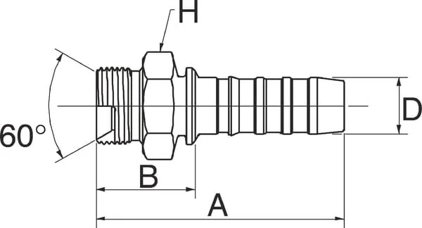Gates - 20GS20MBSPP - Gates Pillar DN32-1"1/4 BSPP