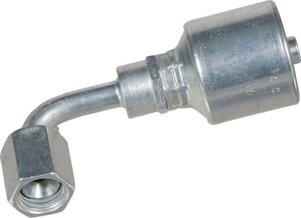 Gates - 4G4FJX90S - Gates Pillar 90° DN6-7/16 JIC