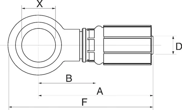 Gates - 5G12DBJ - Fitting 5G12DBJ