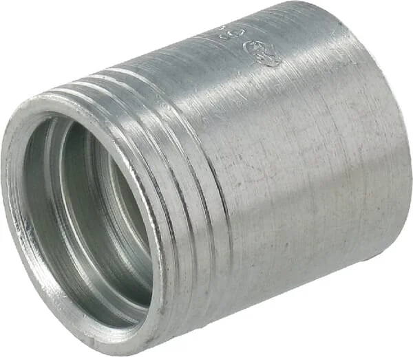 Gates - 6GS1F4 - Ferrule Ø31.8x36.3mm DN10 Zinc-Plated White Passivated Gates