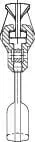 Gedore - 104B150TEGED - Puller Jaw, 150 mm, Quick Release