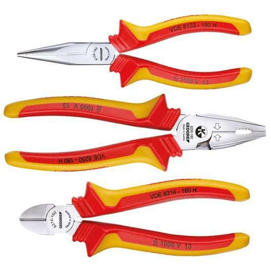 Gedore - 1102002VDEGED - VDE Pliers Set 3 pcs