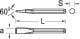 Gedore - 110256GED - Gedore Mason's Chisel 250x16mm - 4010883873147
